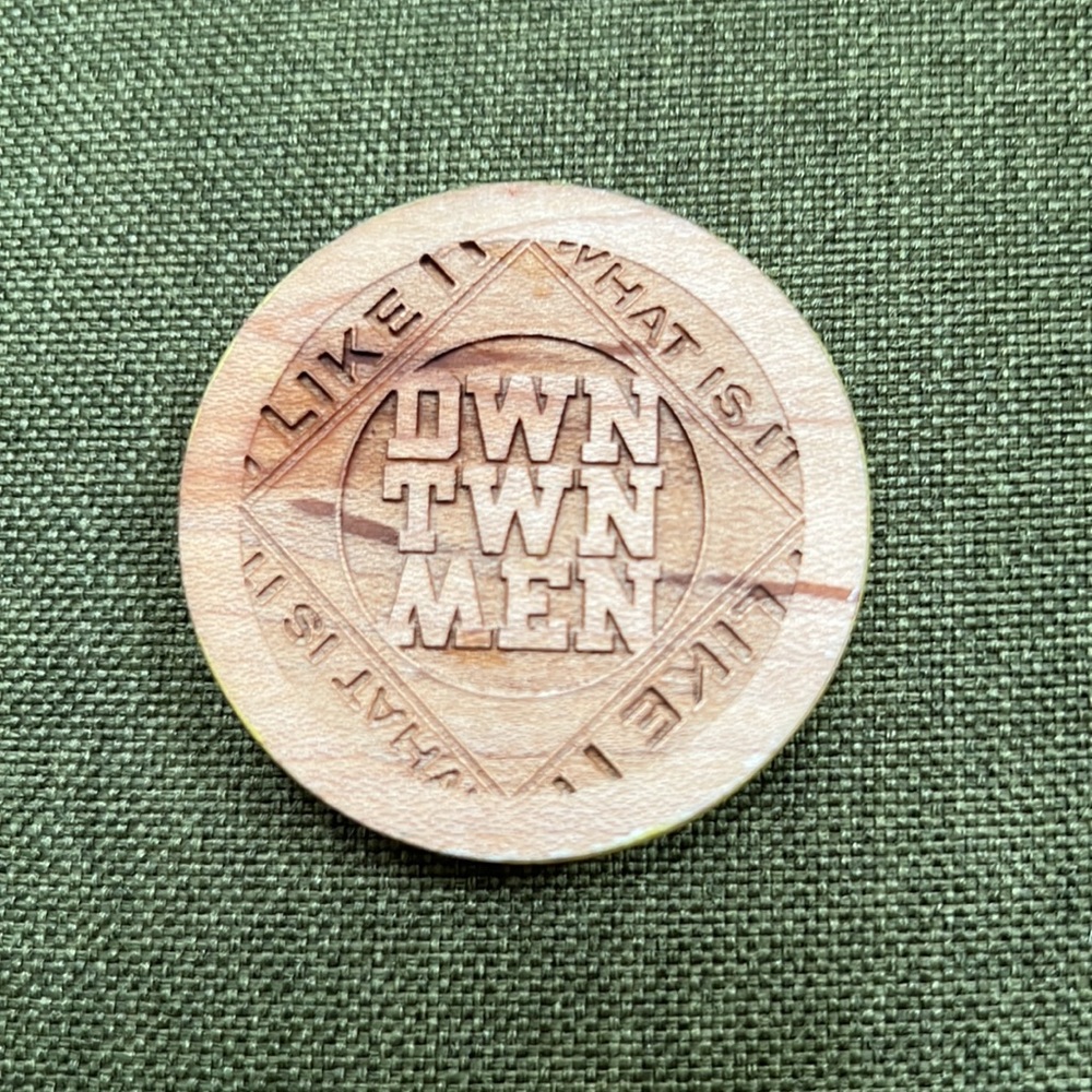 Hermes Wood Coin - Picture 2 of 2